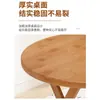 Mesa Plegable de Bambú Mesa de Comedor para Apartamentos Pequeños Mesa de Cocina Portátil para Exteriores Mesa Cuadrada Simple Puesto Cuadrado para Balcón