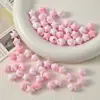 Cuentas de estrella degradadas acrílicas, cuentas de pentagrama, accesorios hechos a mano para DIY, materiales de borla estilo antiguo, accesorios para joyería