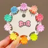 Mini pinzas para el pelo de color dopamina para mujer que no dañan el cabello, gomas para el pelo de niños, pinzas para el pelo de alta gama para niños, pinzas lindas