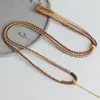 Hilo de Algodón Enrollado a Mano Estilo Tibetano Colorido Tejido a Mano Nudo de Diamante Cordón Semi-acabado Cera de Abeja Juguete Cultural Colgante de Collar Cuerda