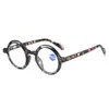 Gafas de lectura redondas de moda, nuevas, HD, anti-azul 8294, suministro directo de fábrica en stock