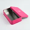 Fabricante Hecho a Medida Caja de Hojalata Empaque para Cosméticos Caja de Hojalata Caja de Hojalata para Empaque de Set de Belleza Ultra-Delgado Caja de Hojalata para Memoria USB
