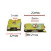 Auto Parts Hebei Sanhao Supply Auto General Parafuso auto-roscante Junta de metal de hardware Junta J96