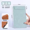 Prancheta de cardápio, prancheta de pedido e pagamento de restaurante, porta-copos com fecho magnético, prancheta para escrita de documentos em PU, prancheta de pasta de arquivos A4