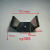 CY301 a CY400 Soporte de Acero Inoxidable Fijación de Resorte de Fijación Plástico Galvanoplastia Procesamiento Herraje de Fijación
