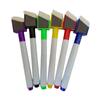 Color de pluma para pizarra blanca con pincel con imán punta oblicua borrable pincel aceitoso pluma para tablero de dibujo de grafiti para bebé pluma flotante