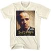 Camiseta para hombre de El Padrino Corleone, película clásica de El Padrino, camiseta retro europea y americana.