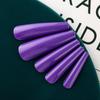 Cor 24 peças saco DIY estendido nail art patch cheio em forma de T falso balé de unhas XXXL saco de cor sólida
