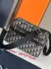 Nueva Bolsa de Lona Jacquard para Cámara para Hombre Moda Europea y Americana Bolso Mensajero de Negocios Bolso Cruzado Versátil de un Solo Hombro Bolso Mensajero