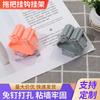 Estante para colgar trapeadores, gancho para trapeador con polea sin costuras, clip para trapeador, estante para escobas sin perforaciones, gancho para trapeador de baño, estante con gancho adhesivo