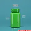 Frasco plástico de 100ml com tampa tipo lacre de cor, frasco de embalagem PET de 200ml, grau alimentício, selado, produto para cuidados com a saúde, frasco plástico