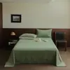 Novo Lençol de Cama Simples de Cor Sólida de Alto Peso Duplo Leite Veludo para Cama de Solteiro Capa de Edredom Grossa Quente de Peça Única