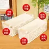 Cesta de almacenamiento de cuerda de algodón al por mayor caja de almacenamiento de cuerda de algodón tejida a mano cesta de almacenamiento simple cesta para artículos diversos de escritorio caja de almacenamiento
