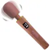 Directo del fabricante: Pantalla digital LCD, AV, veta de madera, varilla de masaje vibratoria, vibrador de juego previo femenino, producto para adultos