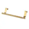 Estante de Acero Inoxidable sin Taladro para Toallas Barra Retráctil para Toallas de Baño Colgador Estante En Stock