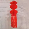 Linterna Qingming Blanca Memorial Papel Maduro Linterna Blanca Asuntos Blancos Limpieza de Tumbas Qingming Colgando Tumba Flotante Funeral Loto Cola de Fénix