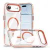 Capa de Celular Airbag Magnética para iPhone 17 Air Phone Case 16 Anti-Amarelamento Anti-Colisão Apple 15Pro Capa Protetora Magnética Anti-Queda