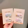 Nuevos Pasadores para el Cabello Lindos de Dibujos Animados Estilo Coreano para Niños, Pinzas para la Parte Trasera de la Cabeza, Pasadores Rectos, Pueden Sujetar Cabello Suelto, Cabello Lateral y Flequillo