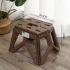 Taburete plegable portátil para exteriores, portátil, para el hogar, viajes, pesca, taburete de plástico, silla plegable de ocio para adultos