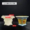Molde para Vaso de Flor de Cimento Vaso Plástico Vaso para Bonsai Concreto Moldagem no Local Hexagonal Grande Extra Grande DIY Criativo