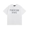 Suéter com capuz FEAR OF GOD ESSENTIALS linha dupla forrado de fleece masculino e feminino FOG alta moda de rua marca casaco solto