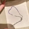 Pulsera de Plata de Ley S925 con Circonita Deslizante para Mujer, Estilo Vintage, Diseño de Nicho de Alta Gama, Popular en Xiaohongshu