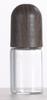 Botella de vidrio transparente con cuentas de rodillo de 1 ml, 2 ml y 3 ml, para esencia, aceite, perfume, muestra, prueba, disponible transfronterizamente.
