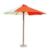 Lâmpada Solar Luminous LED Coluna Média Guarda-sol Manivela Guarda-sol de Praia ao Ar Livre Easley Repelente à Água Guarda-sol de Lazer para Pátio