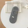 Meias Soquete Antiderrapantes Femininas, Meias de Algodão, Meias Curtas de Corte Baixo, Bordado de Desenho Animado Cinza, Invisíveis, Finas Estilo Primavera