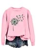 Sudadera con cuello redondo europea y americana con estampado divertido y moderno de eBay independiente