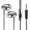 Auriculares cableado trenzado resistente al desgaste universal apto para teléfono móvil vivo Huawei OPPO Xiaomi Huawei auriculares de computadora
