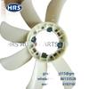 16361-17010 adecuado para el conjunto de aspas del ventilador Toyota Landcoluze Coster 1Hz