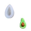 Molde de Silicona DIY Fruta Aguacate Sago Fruta Carambola Molde de Silicona para Pegamento de Cristal DIY Yeso Molde de Silicona Fácil de Desmoldar
