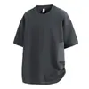 Camiseta de Verano para Hombre de Manga Corta Control de Precios Holgada Casual Nuevos Tops para Hombre Ropa Berlín 85 Gris Oscuro Negro