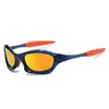 Óculos de Sol Esportivos Estilo Punk de Rua, Óculos Esportivos Coloridos com Lente Filmada para Ciclismo e Montanhismo, Óculos à Prova de Vento, Óculos de Sol Tendência Y2K