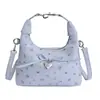 Bolso de Mano Plisado Nube de Moda Nicho Estilo Coreano para Mujer 2026 Nuevo Elegante Bolso de Hombro Cruzado Bolso Dumpling para Viajes