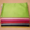Bolsa de archivo de color esférica A4 con cremallera impermeable bolsa engrosada para almacenamiento de datos de oficina y estudiante bolsa para exámenes y papelería