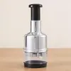 Herramienta Prensadora de Ajo para Cocina, Trituradora Multifuncional de Jengibre y Ajo, Molinillo de Ajo Manual, Picadora de Ajo de Acero Inoxidable