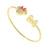 Moda transfronteriza caricatura lindo Mickey Minnie pulsera Panjia pulsera de Mickey Mouse joyería colgante al por mayor