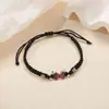 Pulsera Cruzada de Mariposa Nueva Europea y Americana para Mujer Colgante de Mariposa Pulsera Trenzada Ajustable Pulsera de Animales Venta al por Mayor