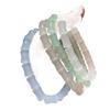Pulsera de bambú de estilo antiguo verano estilo nacional fresco pareja elástica estudiante placa pulsera de juego para niños y niñas novias