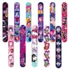 Popular Transfronteiriço Kpop Caçador Grupo Feminino Infantil Animação Desenho Animado PVC Anel de Pressão Pulseira Festa Brinquedo Anel de Pressão