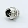 Enchufe de Acoplamiento de Aviación Loniu Gx12 Conector de 2 3 4 5 6 Pines Conector Industrial Macho y Hembra