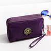 Nova carteira feminina de três camadas de nylon bolsa de pano feminina bolsa para celular bolsa de moedas têxtil Oxford fornecimento direto da fábrica