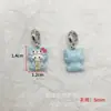 Contas de Dopamina Contas Contas Pingente de Gota Contas Pintadas à Mão Pulseira Corrente de Celular Acessórios Pingente de Liga Pacha Cachorro