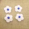 Flor de arcilla suave hecha a mano de color de 25 mm Flor para pendientes DIY Accesorios para el cabello de niños Materiales de decoración para carcasa de teléfono móvil
