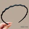 Diadema deportiva invisible simple y elegante para uso diario, pinza para el cabello para lavarse la cara, no aprieta, corona alta, accesorio para el cabello con diadema antideslizante