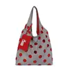 Moda jovem de poá coreana e japonesa 2026 nova bolsa de ombro tote feminina de verão de alta qualidade e grande capacidade