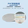 Calzado de trabajo antiestático de PVC grueso, cómodo, suela blanda, para salud ocupacional, sin polvo, a prueba de polvo, limpio, para hombres y mujeres