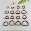 Fabricantes de fio de fivela em D personalizado Fivela em forma de D fivela semicircular de metal hardware de bagagem Fivela em forma de D Anel em forma de D Fivela em forma de D